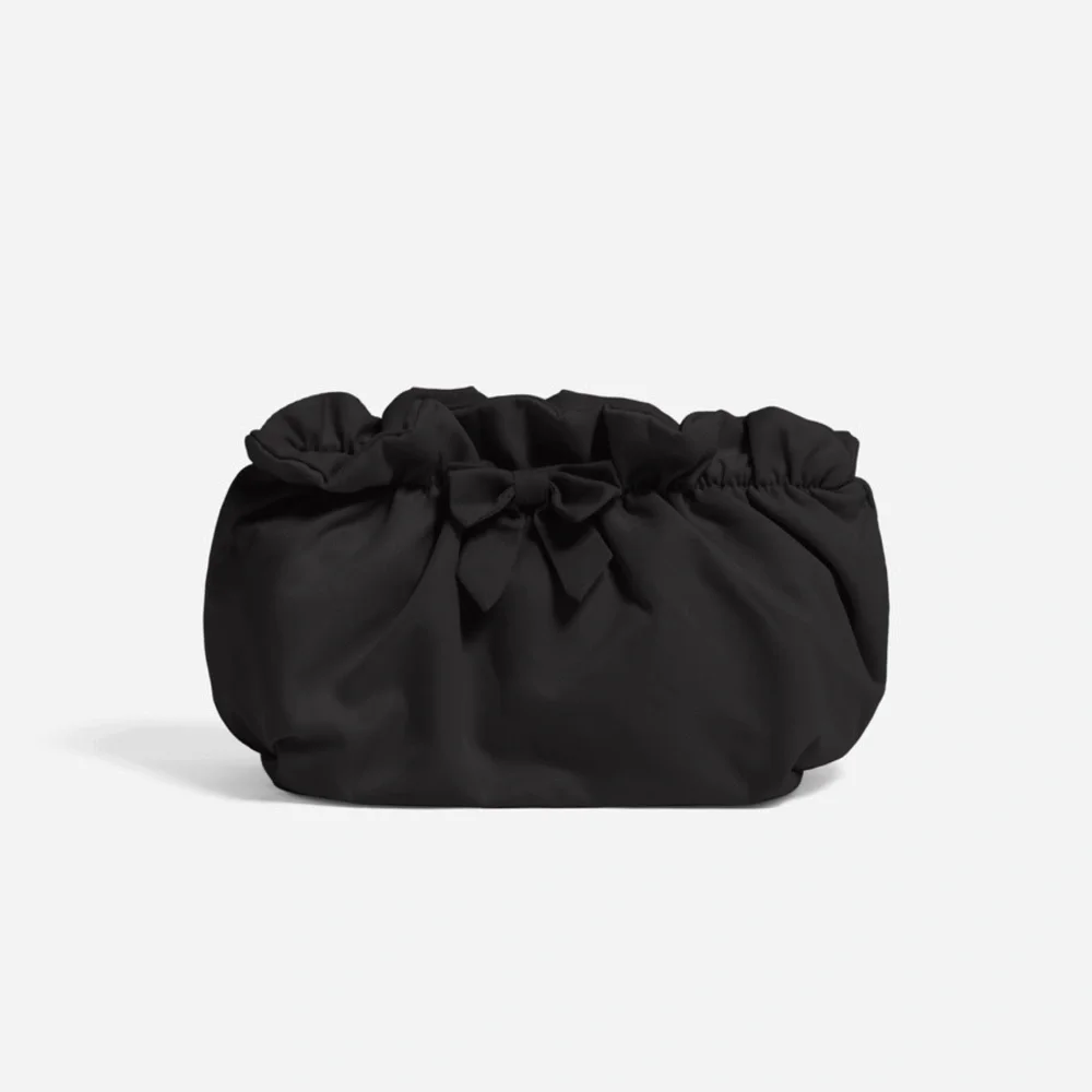 Stoney Clover Lane Bow Bag Pouch • Viral Nylon Clutch • NWT - Picture 7 of 11